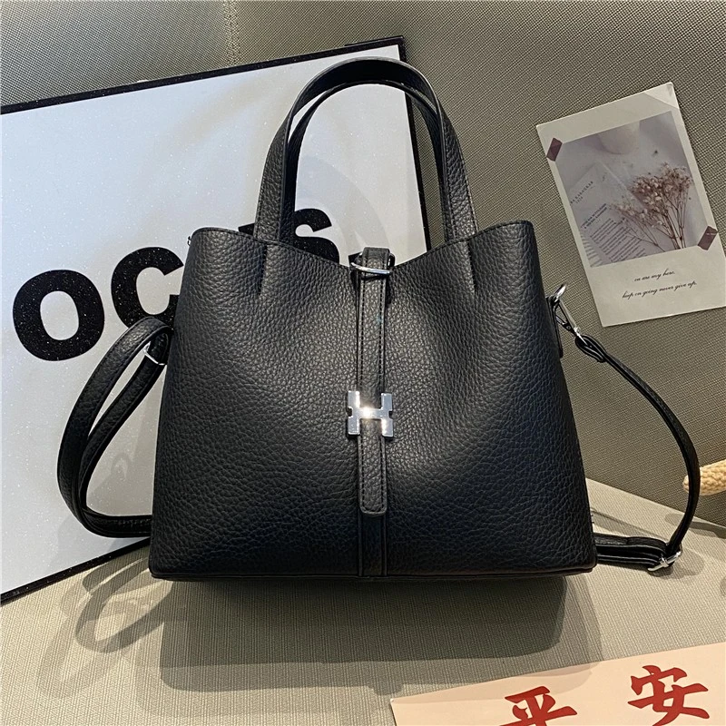 YD504 Bolsa feminina de couro PU macio &agrave; prova d'&aacute;gua