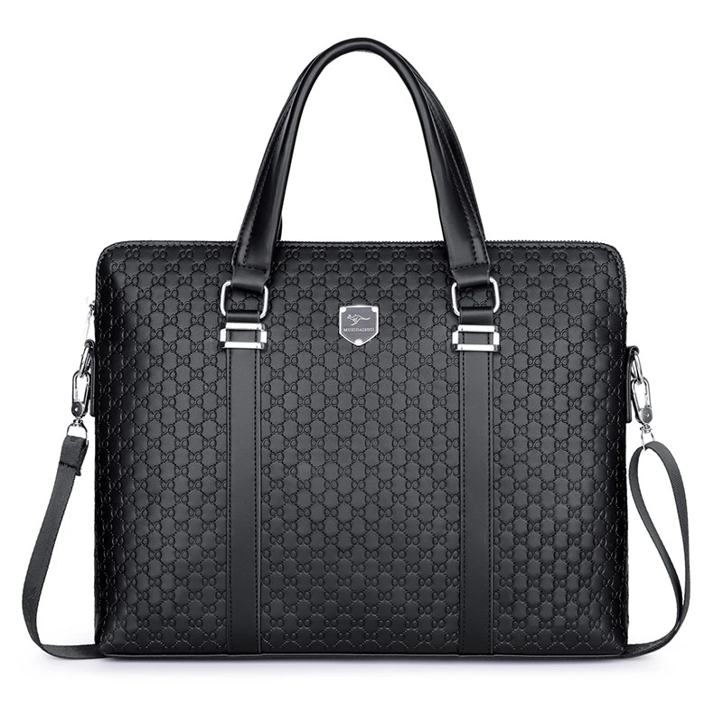 Bolsa para laptop empresarial em couro PU XM5236