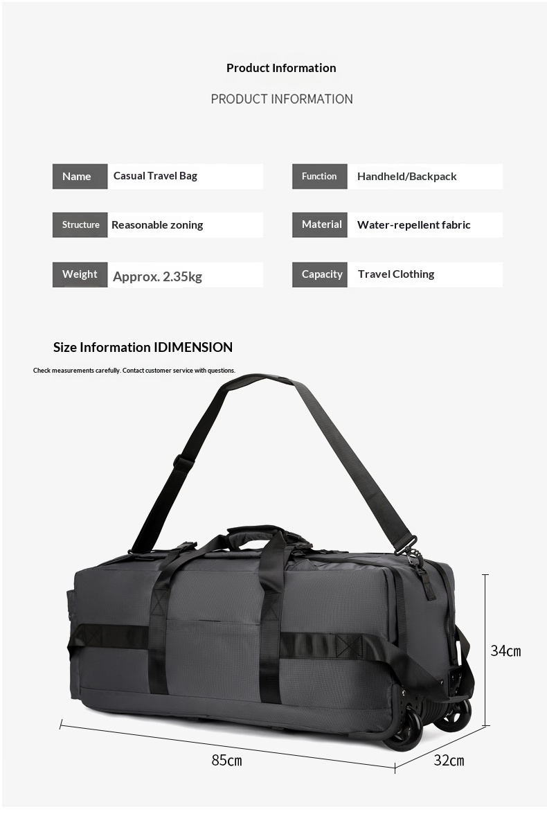 FLPN-0013-25 Bolsa de viagem de lazer dobrável UE EUA