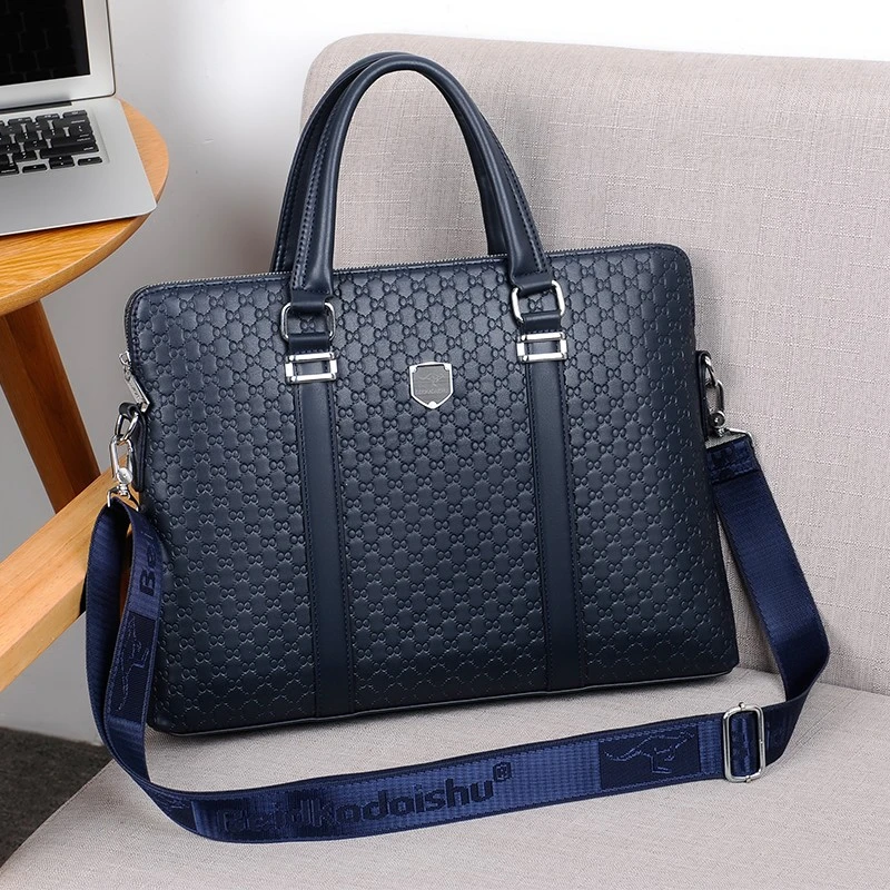Bolsa mensageiro de couro PU macio LH-M1962 Saco