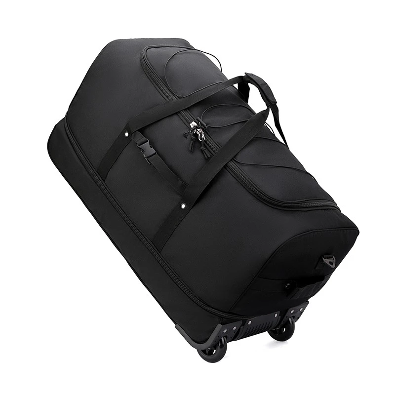 FLPN-0019 Bolsa de viagem dobr&aacute;vel extra grande com carrinho